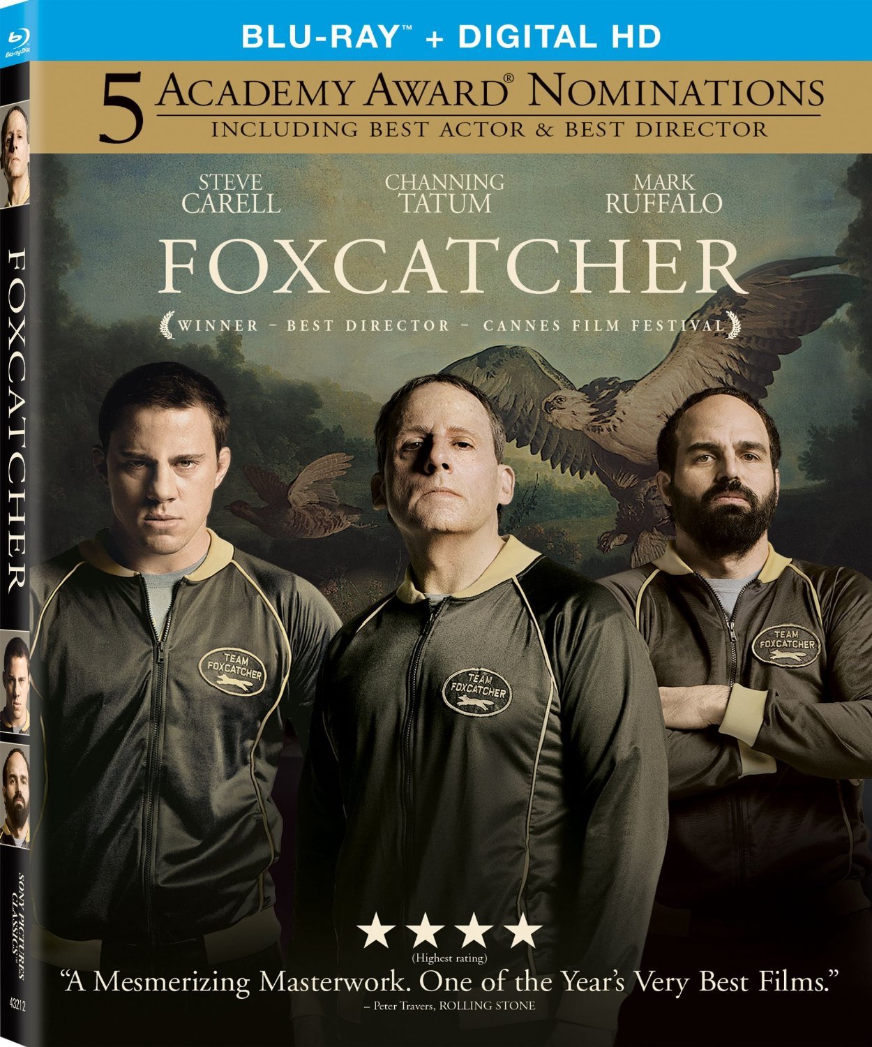 FOXCATCHER -BLU RAY + DVD -